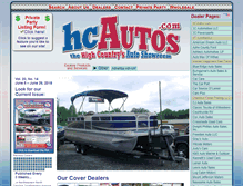 Tablet Screenshot of hcautos.com